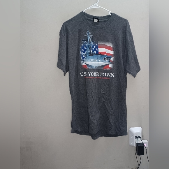 Prairie Mountain Other - Prairie Mountain USS Yorktown T Shirt Size Large